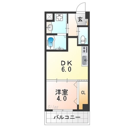 我孫子前駅 徒歩7分 4階の物件間取画像